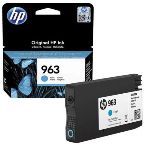 Tusz HP 963 / 3JA23AE Cyan do drukarek (Oryginalny) [10.7ml]